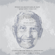 Simply Dada - Collections - Dadalicious - Various Designs Reflecting Dada's Mind - My Dada Typographic Word Cloud Design