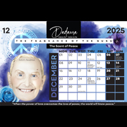 Simply Dada - Collections - Dadaura - Dada Aura - The Fragrance of The Guru - The Scent of Peace - 2025 Calendar December