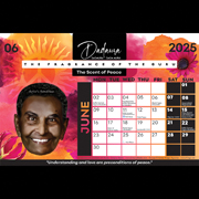 Simply Dada - Collections - Dadaura - Dada Aura - The Fragrance of The Guru - The Scent of Peace - 2025 Calendar June