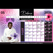 Simply Dada - Collections - Dadaura - Dada Aura - The Fragrance of The Guru - The Scent of Peace - 2025 Calendar May